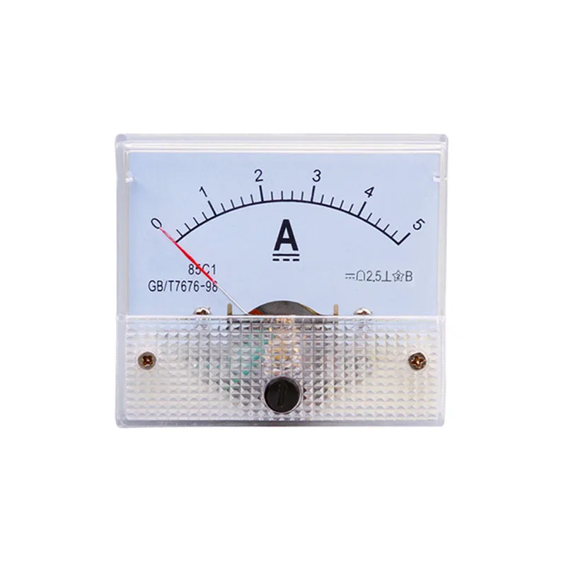 

85C1 85C1-A DC Analog Ammeter Current Panel Meter Gauge Ameter DC 1A 2A 3A 5A 10A 20A 30A