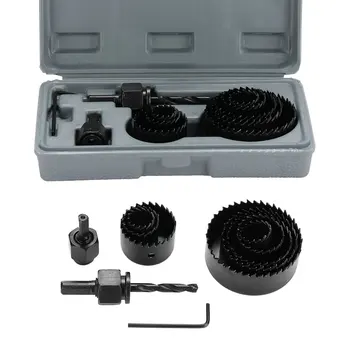 

2019 Metal Drill Bits Black Cutter Core Shaft Hole Saw Cutting Sturdy Wood for Power Tools Drop Shipping