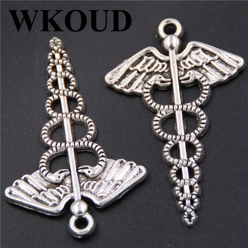 Рисунок 4 - 6 шт посеребренные крылья и змея