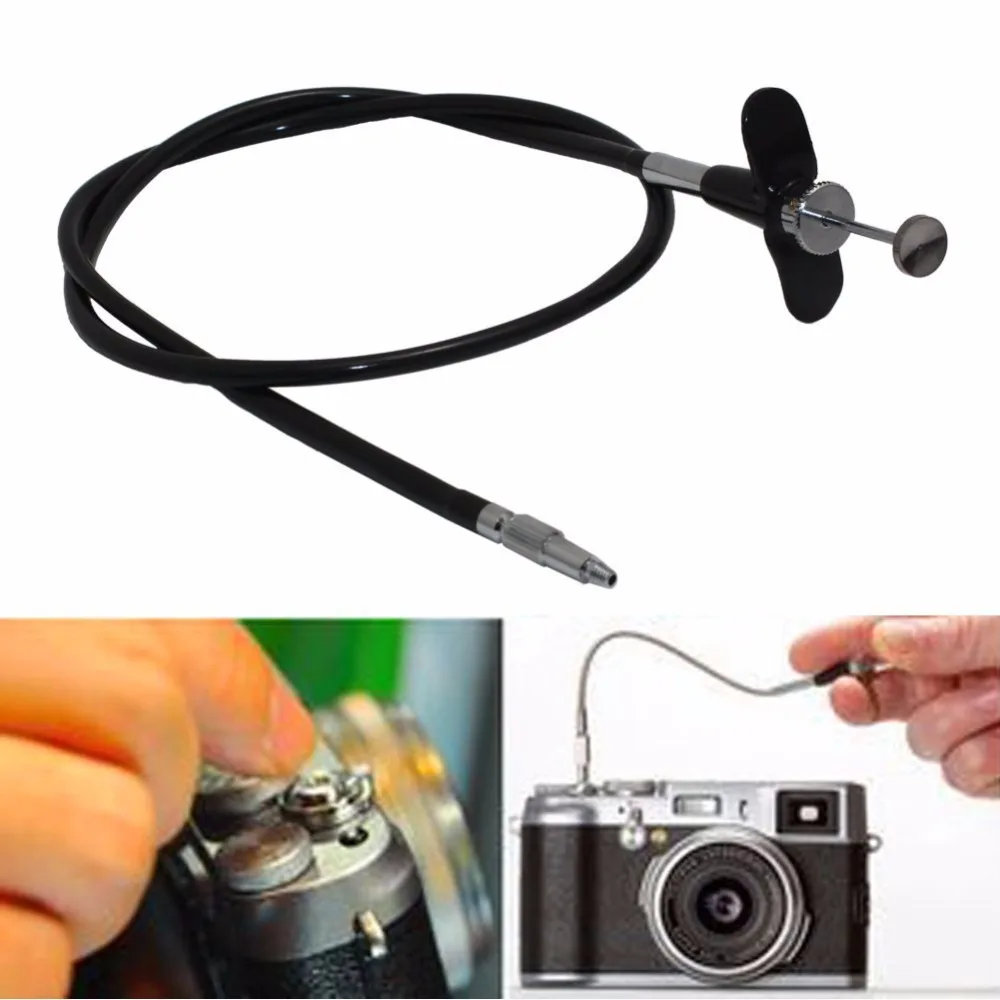 JUST NOW 70cm 27.5Inch Locking Mechanical Shutter Cable Release for