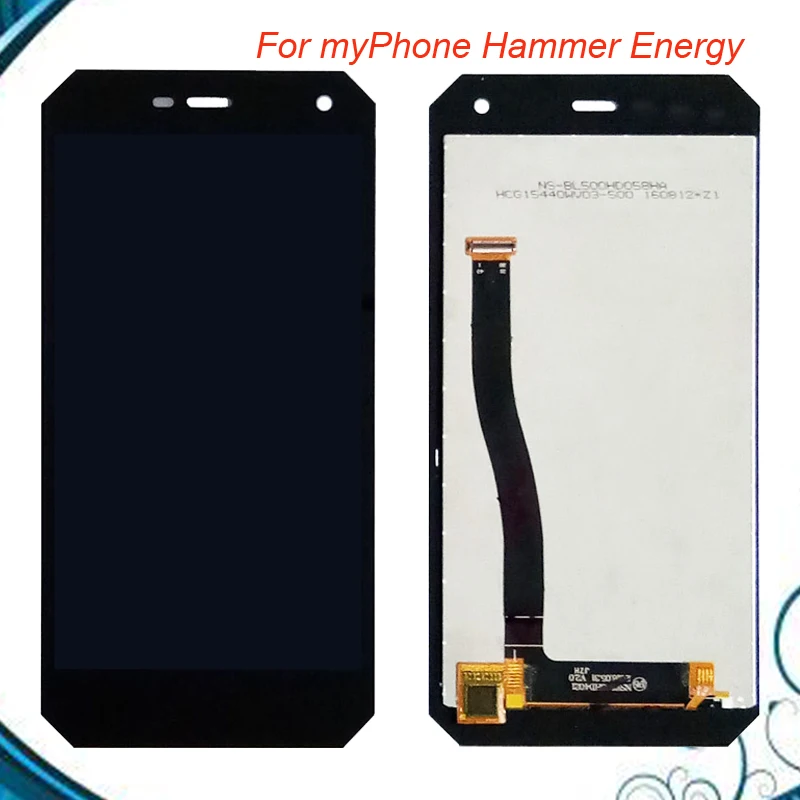 5 0 дюйма протестирован для Myphone Hammer Energy ЖК-дисплей с сенсорным экраном полная