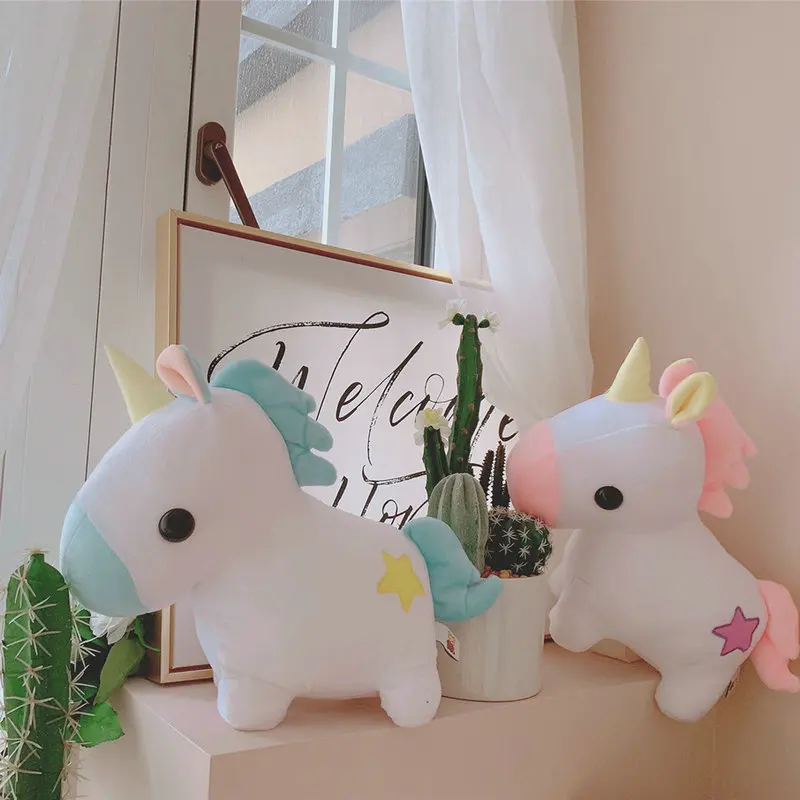 cuddly toy unicorn