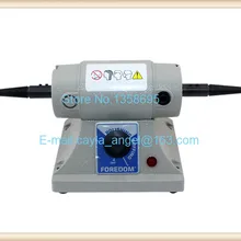 Foredom Регулируемая скорость двигателя шлифовальный и полировальный станок включает в себя два полировочных колеса материал для изготовления украшений Полировочный мотор