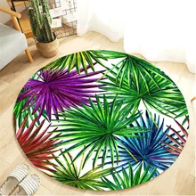 Домашний декор для ванной ковер круглый 55*55 см Botany элементы одеяло круглый Пикник одеяло tapetes para casa sala малыш tapis@ Q