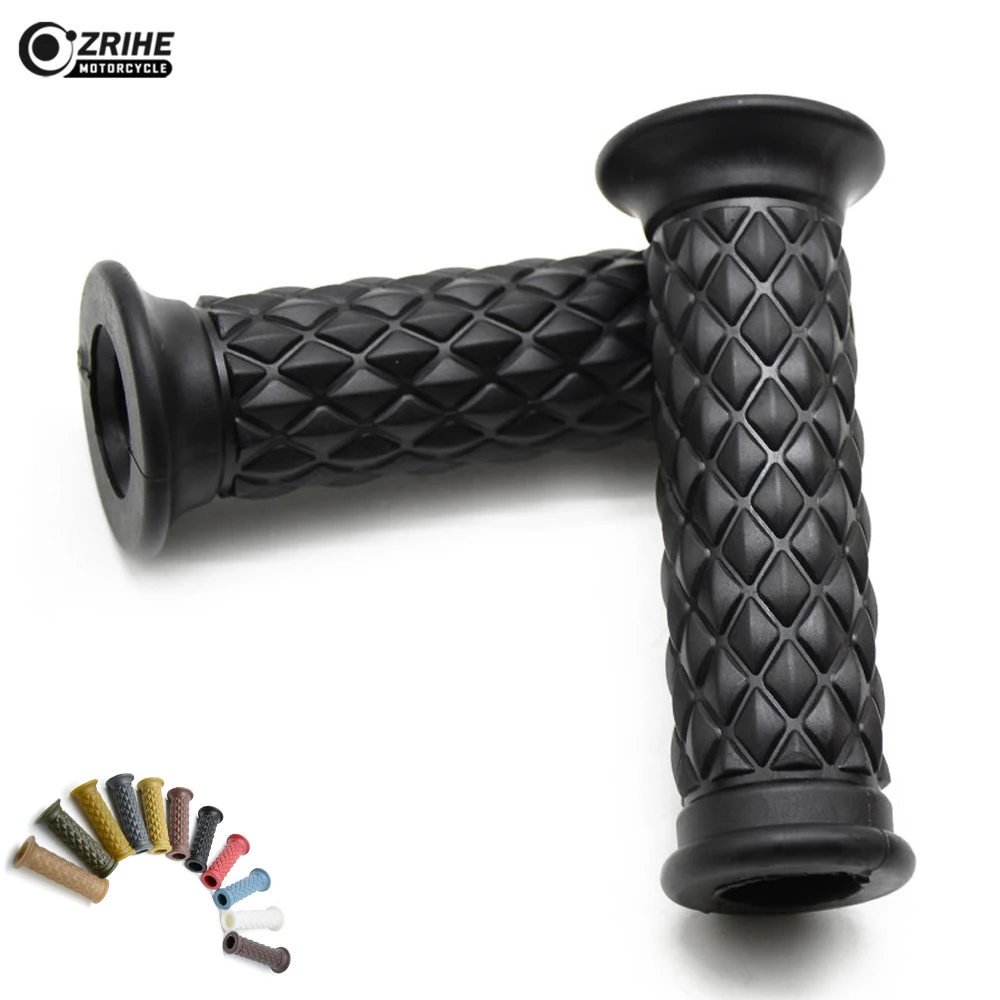 7/8" 22mm 25mm Motorcycle Grips Cafe Racer Handlebar Grips Street bike KTM 450EXC (SIX DAYS) R90 R-nineT R1200GS R1200R R NINE T