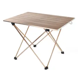 Открытый Кемпинг портативный и простой проволочный стол для рисования из алюминиевого сплава складной стол для барбекю стол для пикника