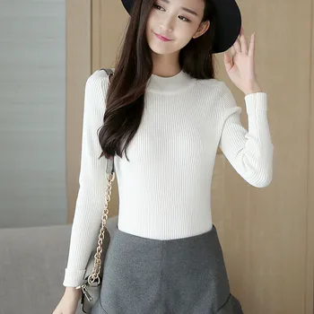 

OHCLOTHING 6565 - New Women's sweater sweater slim shirt 28