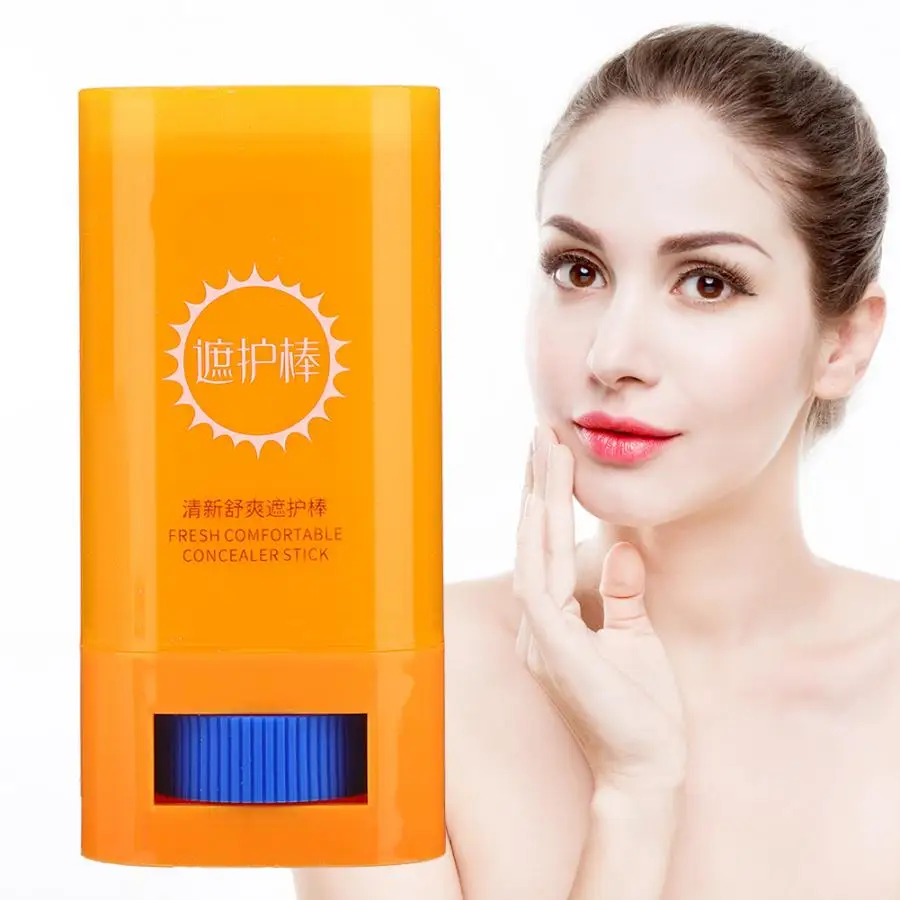 

Profissional Concealer Suncreen Stick UV Radiation Sun Protection Concealer Moisturizing Brightening Skin Tone 20g Face