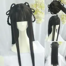 Китайский традиционный наряд ханьфу на заказ весь парик для косплея горничной головной убор