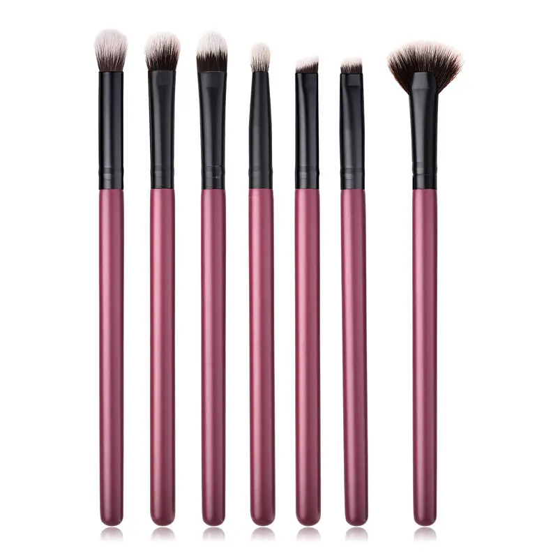 

MECOLOR Professional Makeup Brush Set 7pcs Quality Eye Shadow Brush Tools Super Nice Beauty Essential Cosmetics Lip Brush