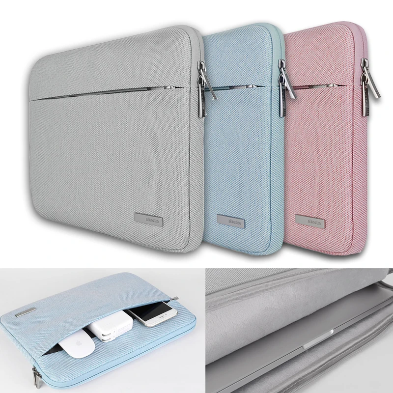 

New Laptop Tablet Bag for Microsoft Surface Pro 3 4 Case Waterproof Women Men Portable Solid Laptop Sleeve 12" Pouch