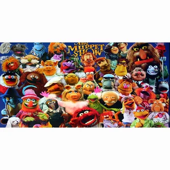 

The Muppets pattern printing cool and big beach towel super soft bamboo fiber bath towels for gym travel shower 140x70cm