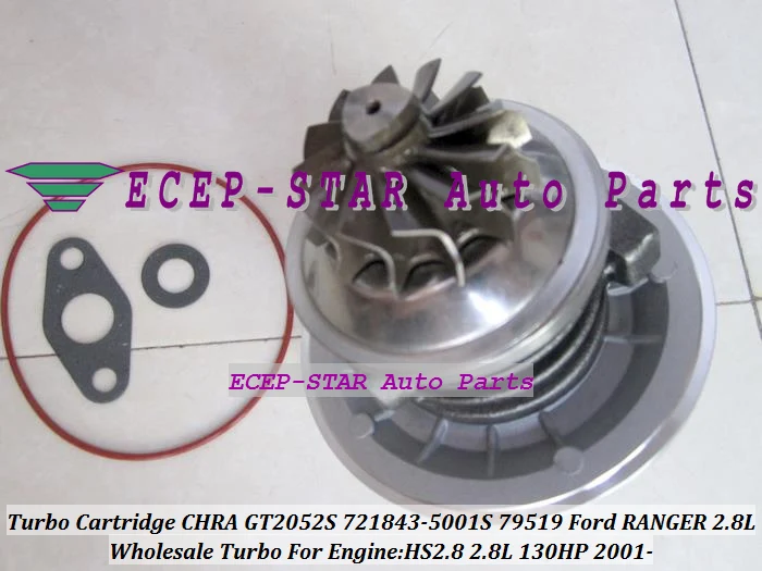 Turbo Cartridge CHRA Core For Ford RANGER Truck Maxion 01- 2.8L HS2.8 130HP GT2052S 721843 721843-5001S 721843-0002 Turbocharger (2)
