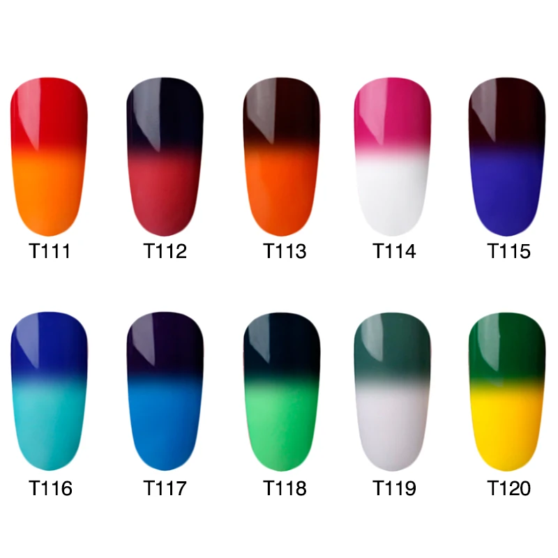 Гель лак NAILWIND для ногтей термо меняющий температуру 8 мл отмачиваемый