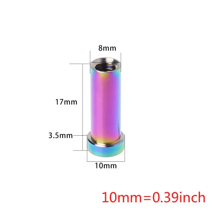 Велосипедная гайка M6x17mm C Тормозной суппорт поставки крепежный болт винт ремонт аксессуары MTB велосипед запчасти титановый сплав Профессиональный