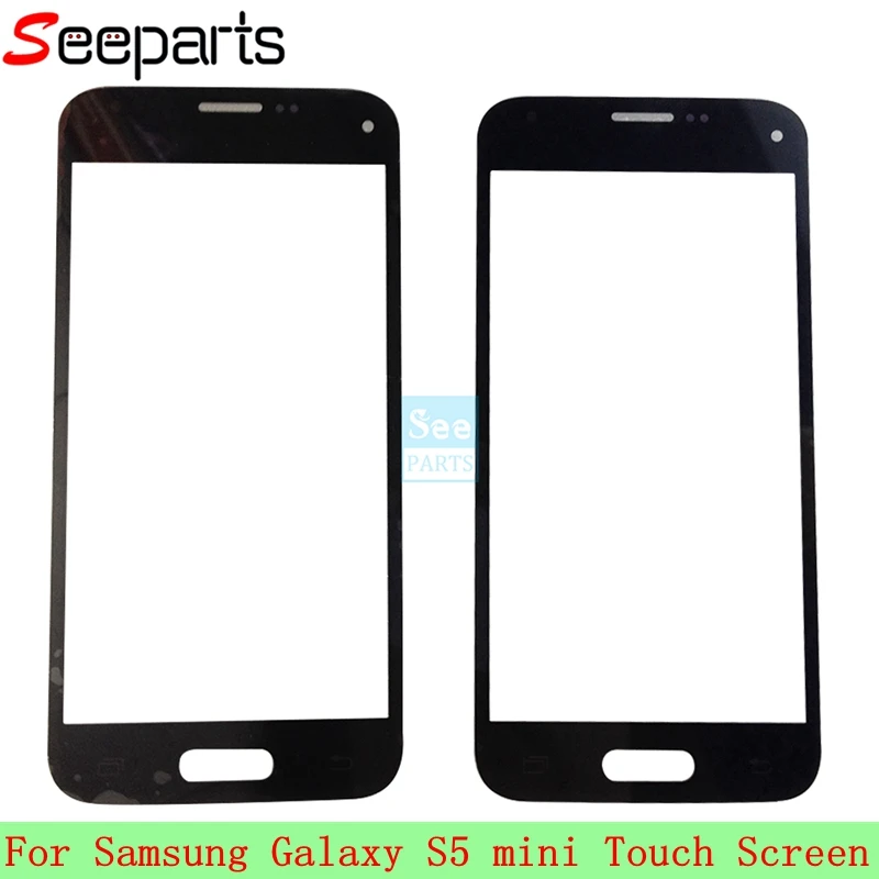 

For SAMSUNG Galaxy S5 i9600/ S5 mini Front Outer Glass Lens Touch Panel Cover Replacement For SAMSUNG S5 i9600 Front Screen Lens