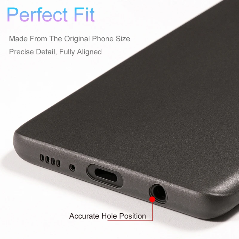 0.3mm Ultra Thin Hard Phone Case For Samsung Galaxy S8 S9 S10 Plus Note 8 9 Matte Transparent Pc Cover Case For Samsung S 8 9 10