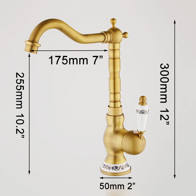 JIENI, новинка, античная латунь, отделка, кухонная раковина, поворотный кран, смеситель, кран, туалетный, латунь, керамическая ручка, кран, смеситель, кран