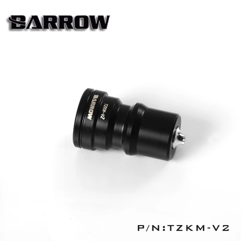 Barrow TZKM V2 черная серебристая искусственная вода БЫСТРОРАЗЪЕМНАЯ муфта Штекерный