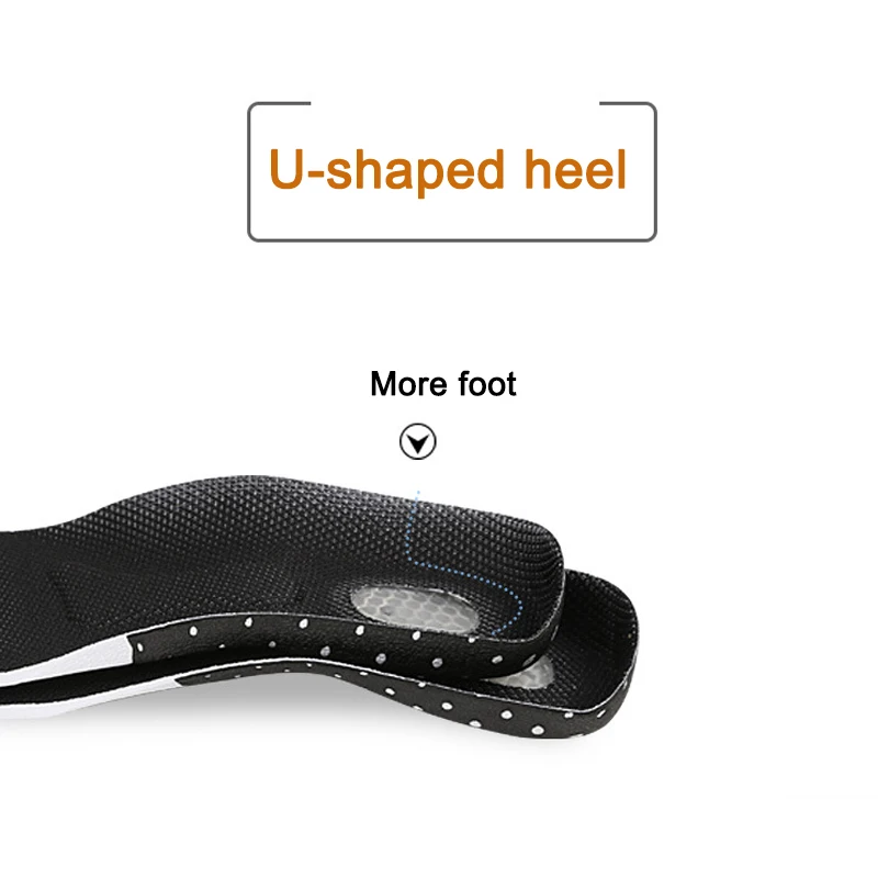 2019 Newly Droppshiping 1 Pair Sole Pad Orthotic Sport Running Insoles Shoe Pad Breathable Arch Support Cushion BFJ55