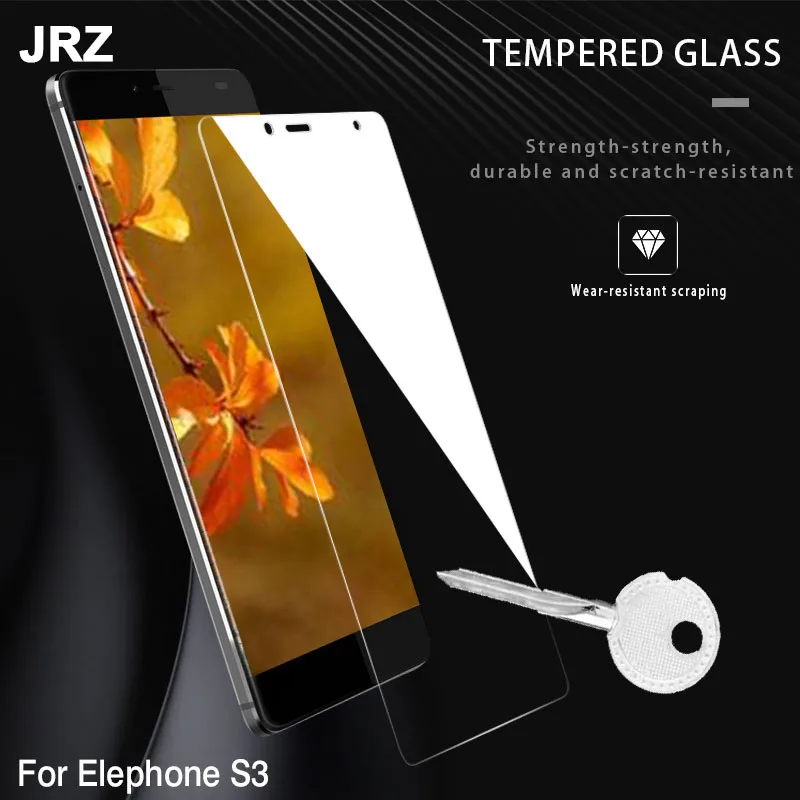 Для Elephone S3 Phone Защитная стеклянная пленка для экрана ультратонкая S1 Прозрачная