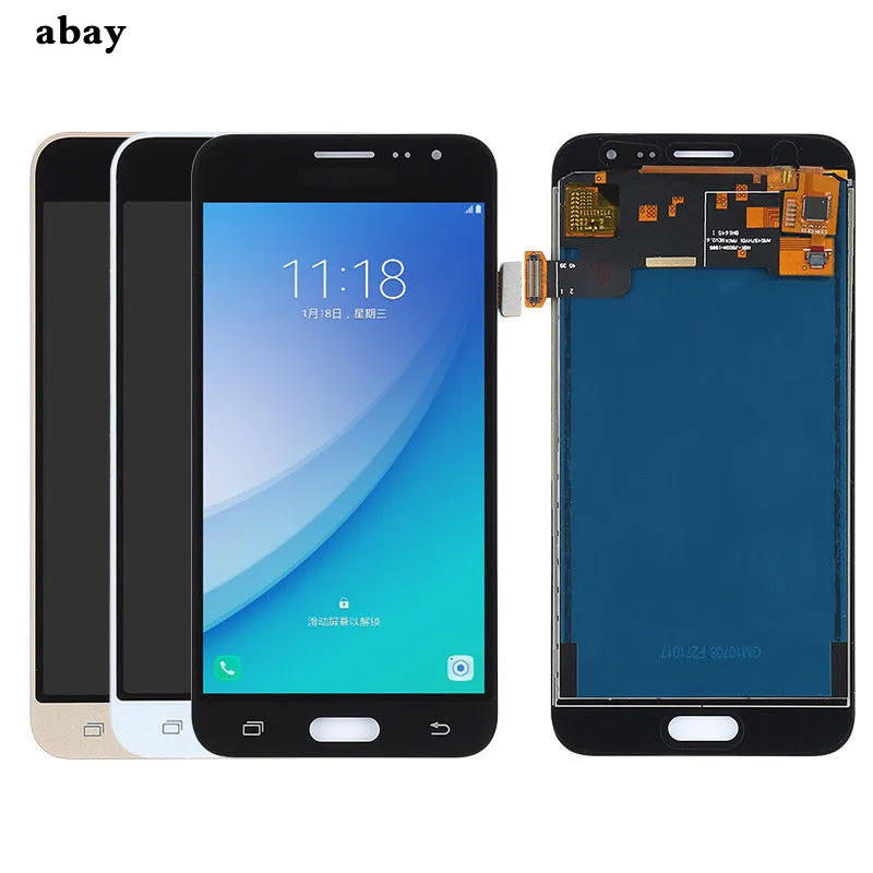

J320f lcd For SAMSUNG GALAXY J3 2016 LCD J320F J320FN J320M Display Digitizer Touch Screen With Frame for SAMSUNG J3 lcd j3 2016