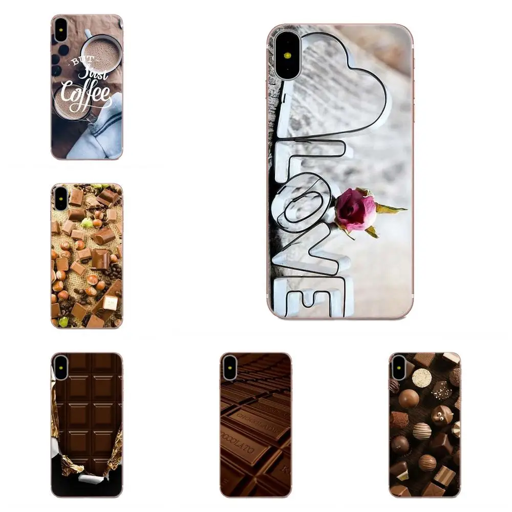 Мягкие чехлы для телефонов Galaxy J1 J2 J3 J330 J4 J5 J6 J7 J730 J8 2015 2016 2017 2018 mini Pro Chocolate Fashion |