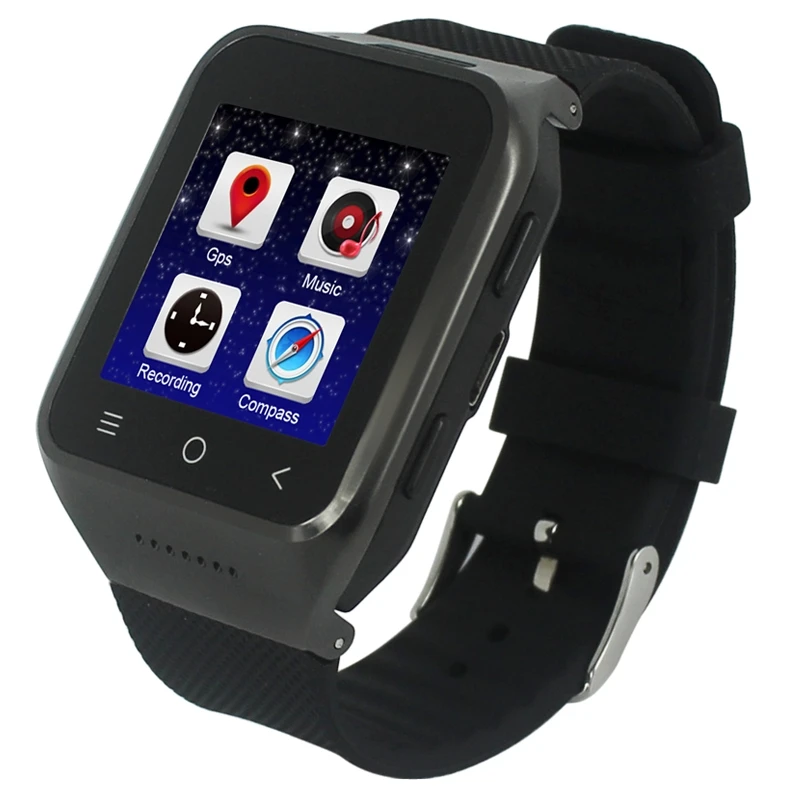  ZGPAX S8 Smart Watch Phone 512MB+4GB Built-in 8GB TF Card Android 4.4.2 MTK6572 Dual Core 1.2GHz Wi