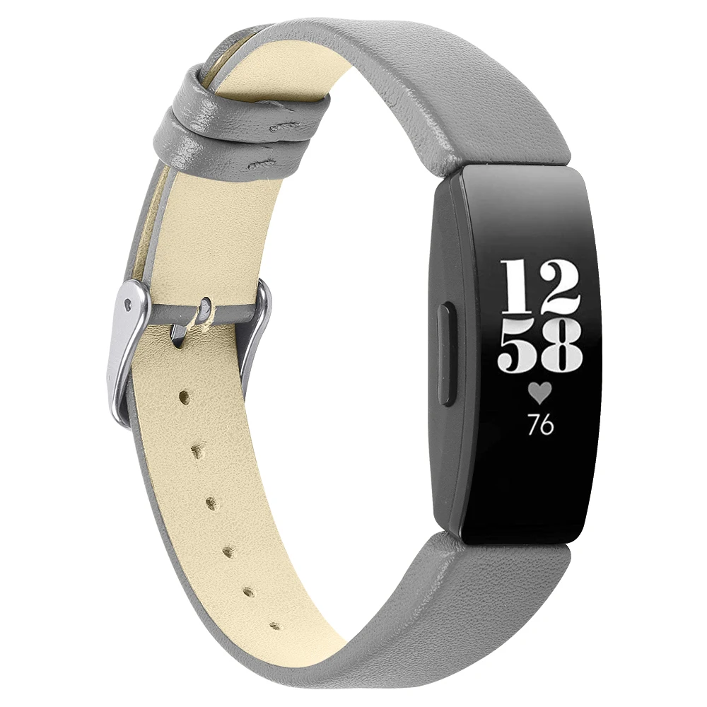 7 цветов красный кожаный ремешок для Fitbit Inspire/HR сменный Inspire разноцветный браслет