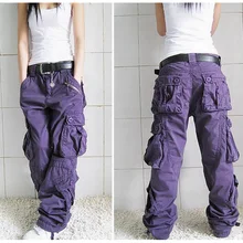 Новое поступление, женские брюки-карго в стиле хип-хоп, свободные джинсы, мешковатые штаны для женщин, SHIERXI