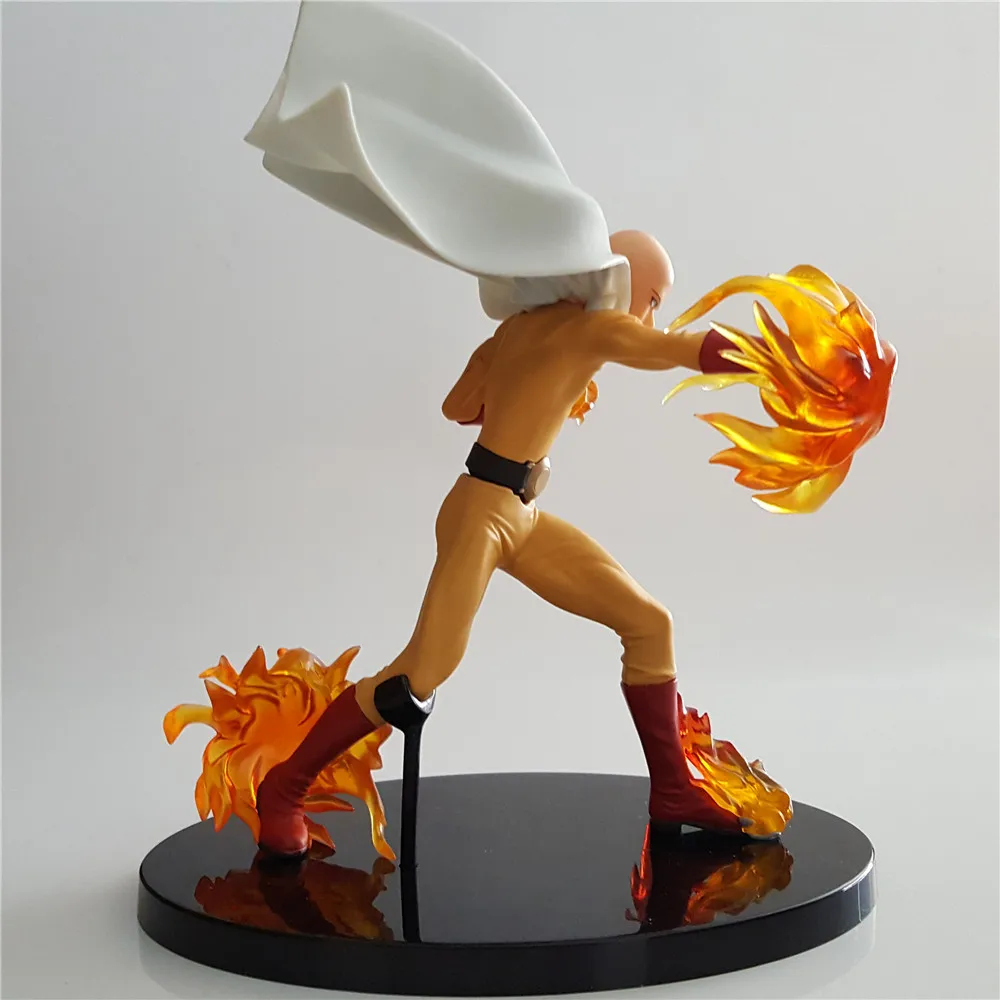 ONE PUNCH MAN фигурка Сайтама Аниме Фигура dxf огненный кулак фигурка ПВХ детские игрушки модель коллекционный подарок Детская кукла PM