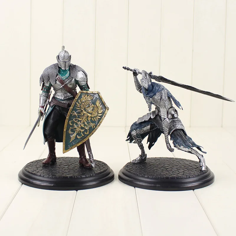 16-18 см 2 стиля Dark Souls Faraam Knight Artorias The Abysswalker ПВХ фигурка рыцаря Astora Oscar модель игрушки для подарка - Цвет: 2pcs