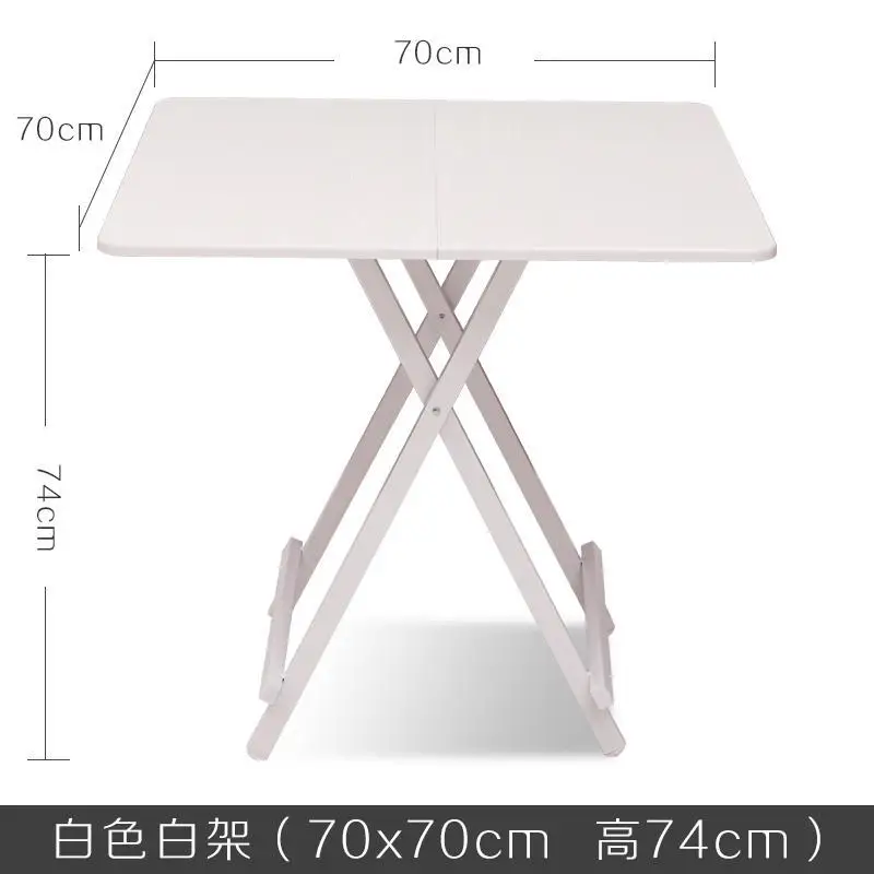 Складной кофейный, обеденный столик, деревянная мебель для гостиной, столовая мебель для дома, уличный стол для пикника и кемпинга, стол для приема - Цвет: 4