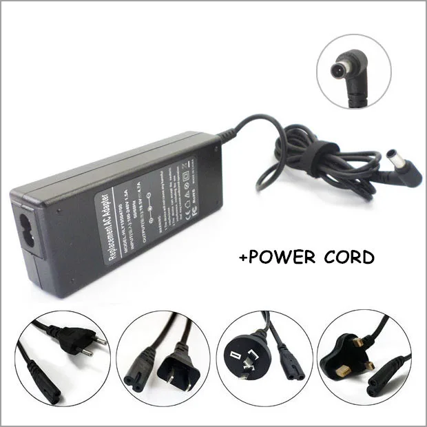 

19.5V 4.7A Notebook AC Adapter Laptop Power Charger Plug For Ordinateur Portable Sony Vaio VGP-AC19V32 VGP-AC19V36