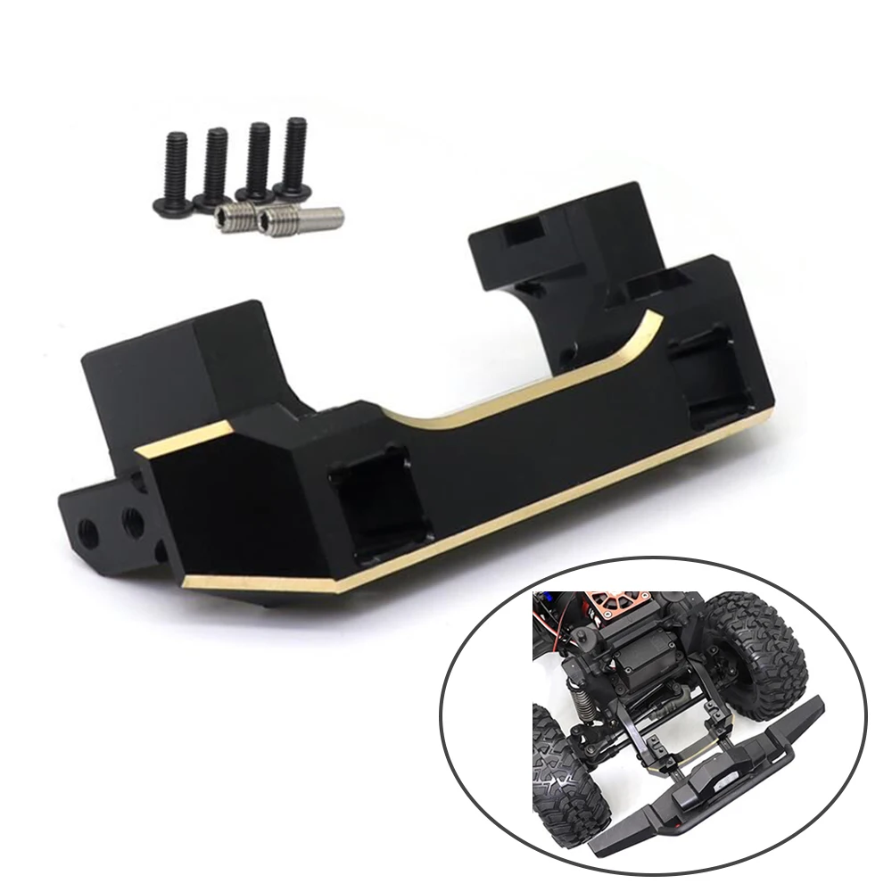 NEW Pure Copper TRX4 Front Servo Stand for 1/10 1:10 RC Crawler Car Traxxas TRX-4 TRX 4 Upgrade Parts