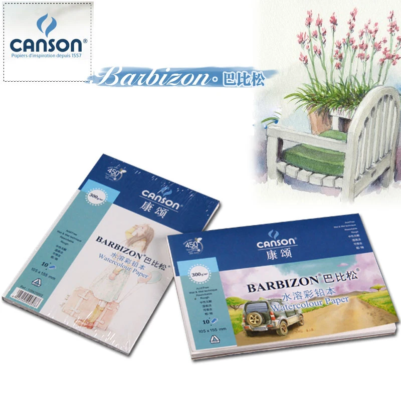 

Bgln Water-soluble Book Paper 10 Pages 300g/m2 For Drawing Painting Watercolor Painting Book Paper Artist Supplies