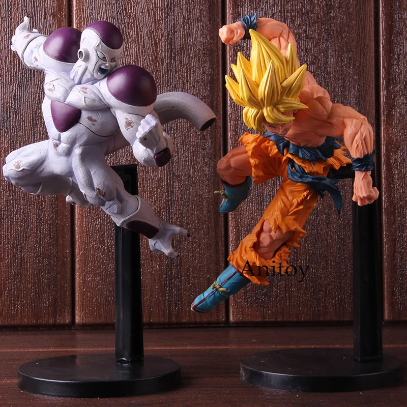 Dragon Ball Z Match Makers Super Saiyan Son Goku Gokou Freeza Frieza морозильная камера Драконий жемчуг фигурка ПВХ Коллекционная модель игрушки