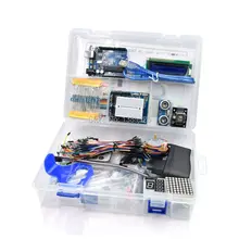 Модернизированный Расширенный версия starter kit узнать Люкс комплект ЖК-дисплей 1602 для UNO R3 с учебник