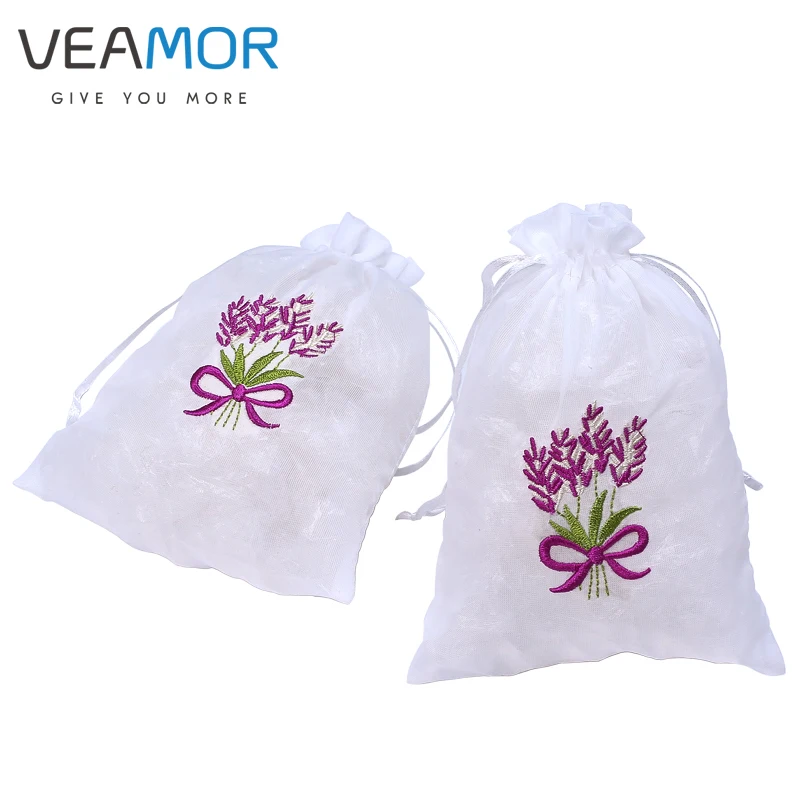 Veamor 50 قطعة/الوحدة التريكو التطريز هدية للأطفال هدية أكياس شفافة أكياس تخزين ميناء شعاع أكياس الحلوى B1234