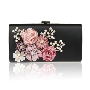 

Hot Sale Lady Exquisite Sweet Fresh Girl Bags Elegant Women Pearls Wedding Bags Upscale Lady Evening Bags Casual Cosmetic Bag