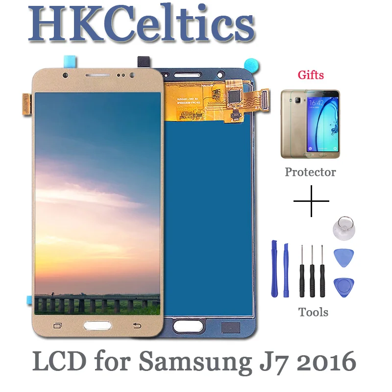

LCD for Samsung Galaxy J7 2016 J710 SM-J710F J710M J710H J710FN Prime G610 G610F LCD Display +Touch Screen Digitizer Assembly