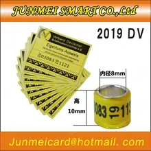 DV кольцо для лапки голубя с картами Кольца Птицы