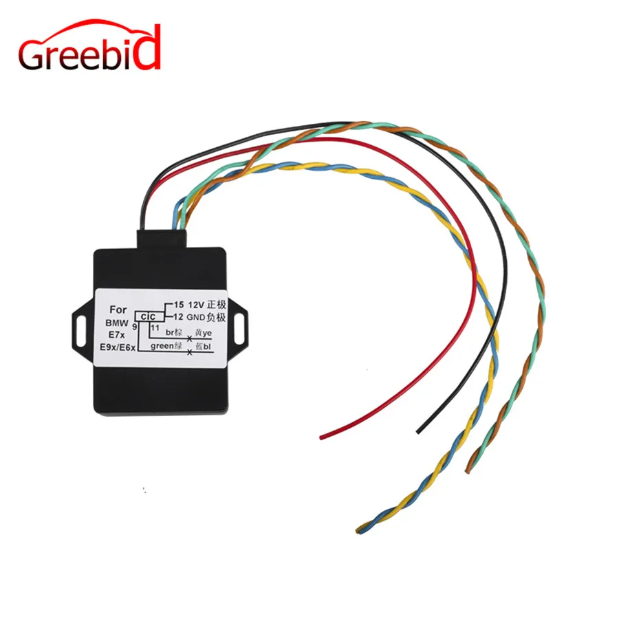 

2013 For BMW CIC Retrofit Adapter Emulator, Video in Motion, Navi, Voice Control Activation Support X5/X6/E7X