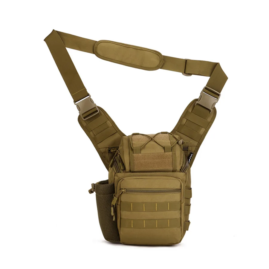 Outdoor DSLR Digital Bag Military Tactical Sling Sport Travel Shoulder Bag for Men Women Backpack H