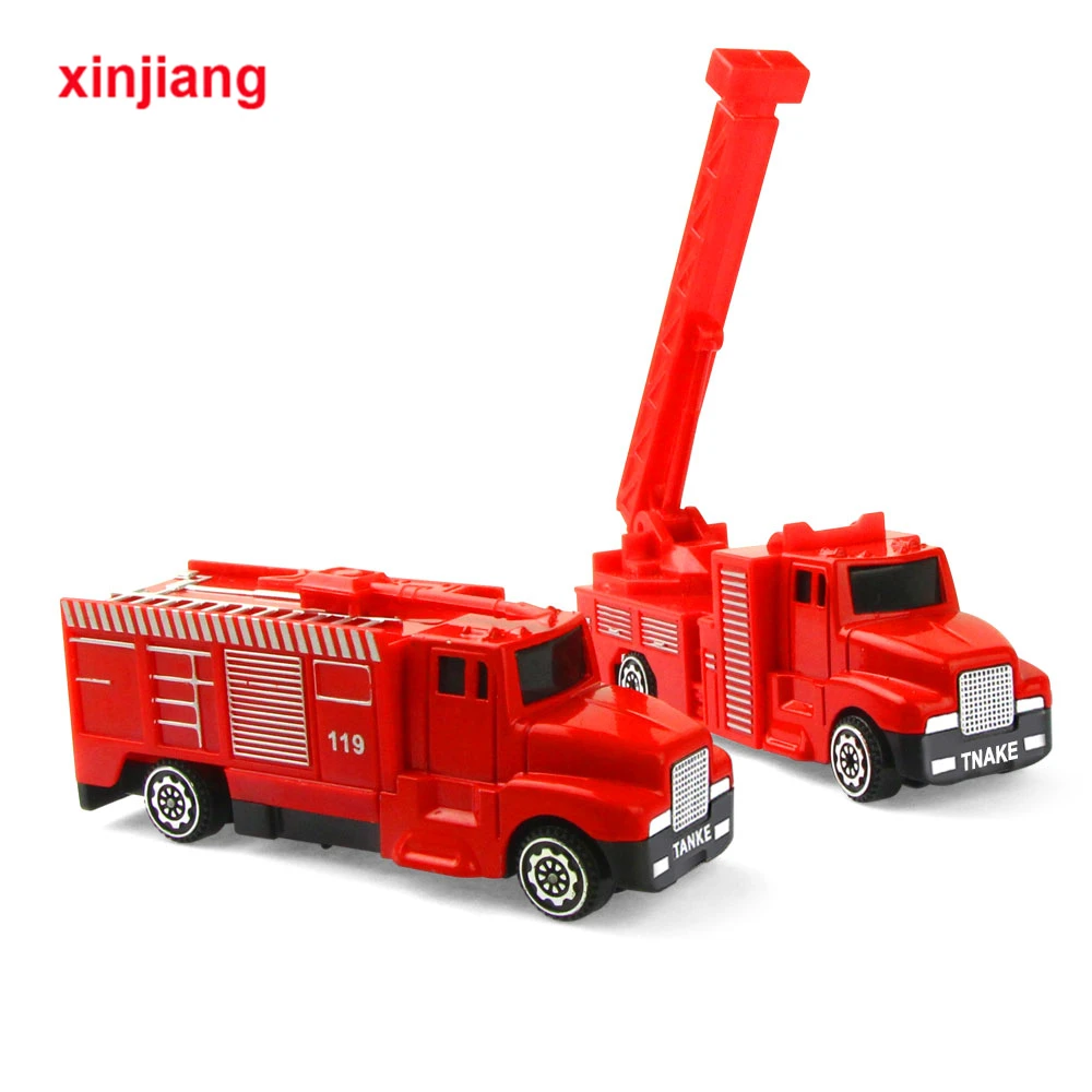 toy fire engine that sprays water