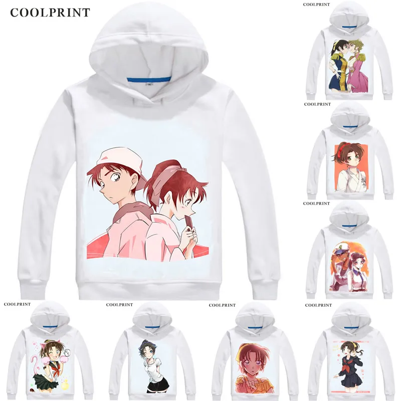 

Kazuha Toyama Kirsten Thomas Mens Hoodies Meitantei Conan Case Closed Detective Sweatshirt Streetwear Anime Hoodie Long Hooded