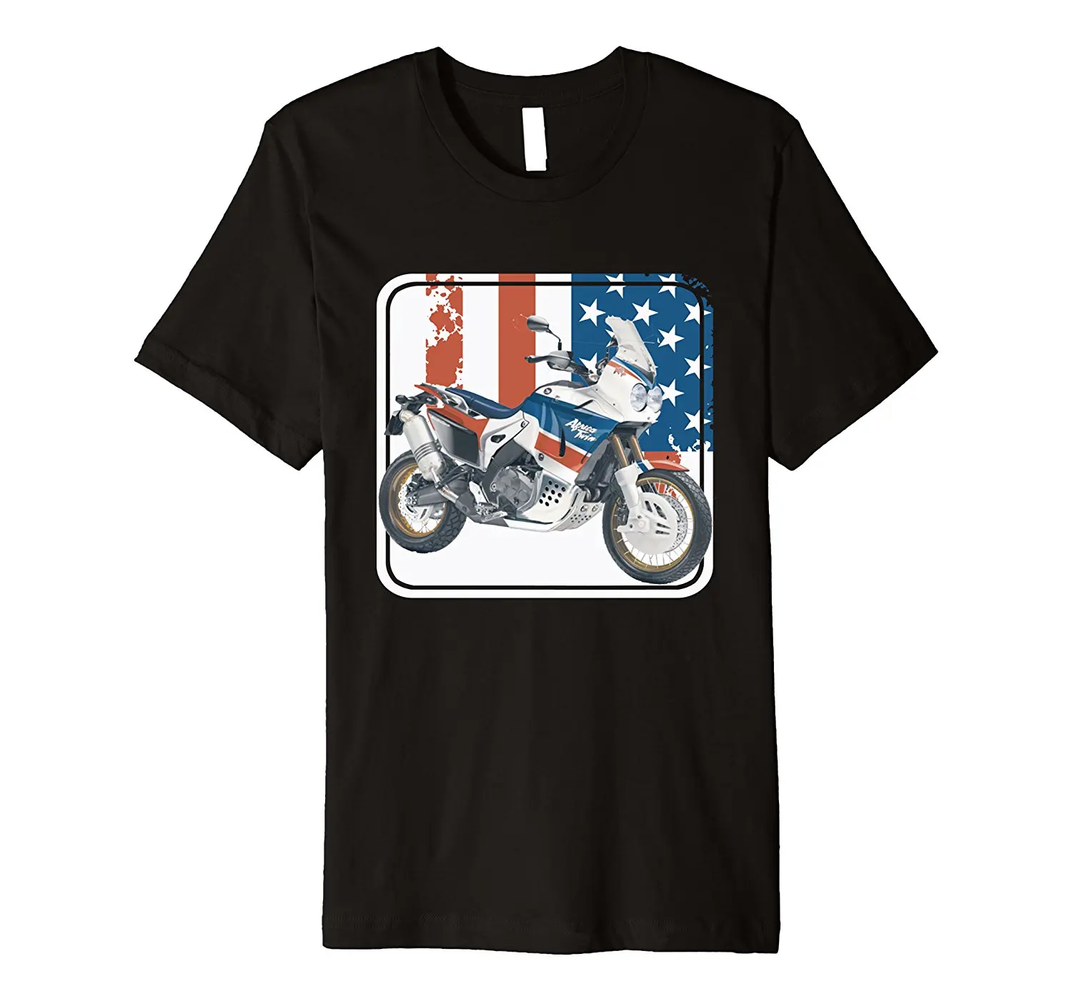 Newest 2019 Men T-Shirt Fashion Japan Motorbike AFRICA TWIN Shirt Trail Riding Rally Motorcycle Tees O Neck T Short Sleeve | Мужская