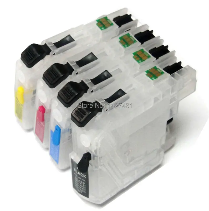 

Refill ink cartridge LC121 LC123 for brother MFC-J4510DW MFC-J4610DW MFC-J4710DW DCP-J4110DW MFC-J4410DW DCP-J552DW ARC chip