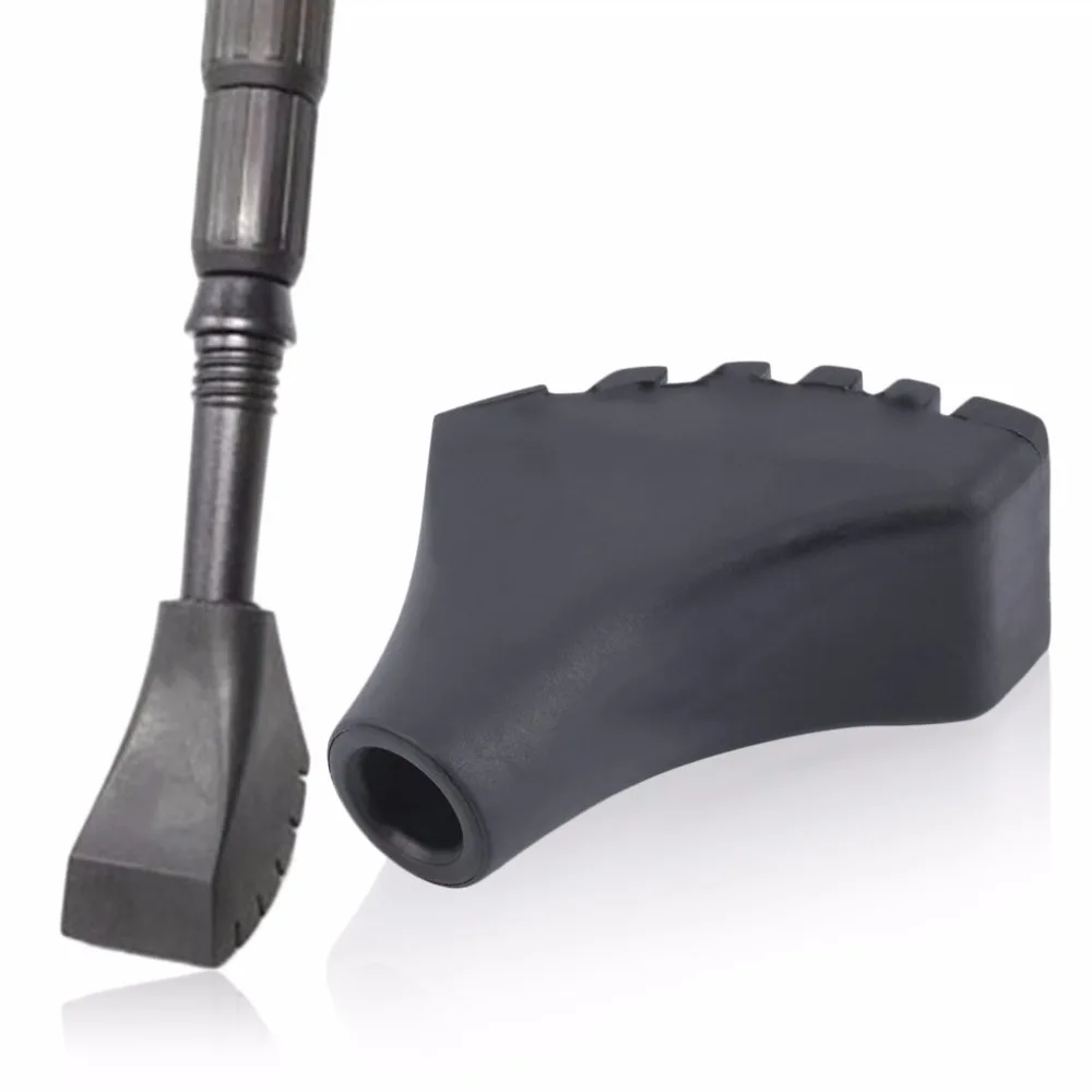 1PC Rubber Alpenstock Head Cover Walking Stick Tip Pole Trekking Poles