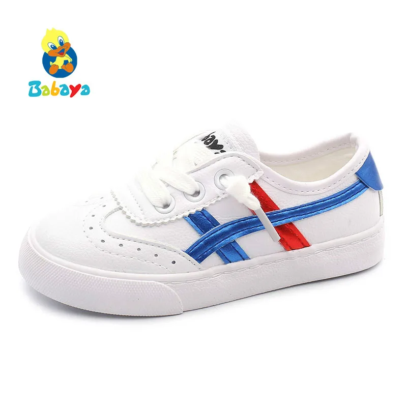 

Children's shoes sneakers small white shoes girl shoes 2019 Spring New Boys Casual shoes Korean edition Tide